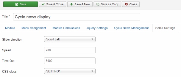 Joomla cycle news