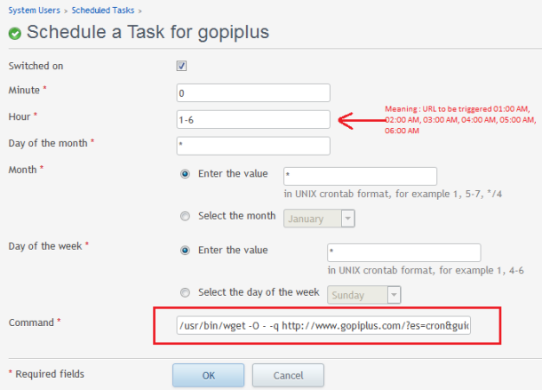 How to schedule auto emails for Email subscribers wordpress plugin in Parallels Plesk?